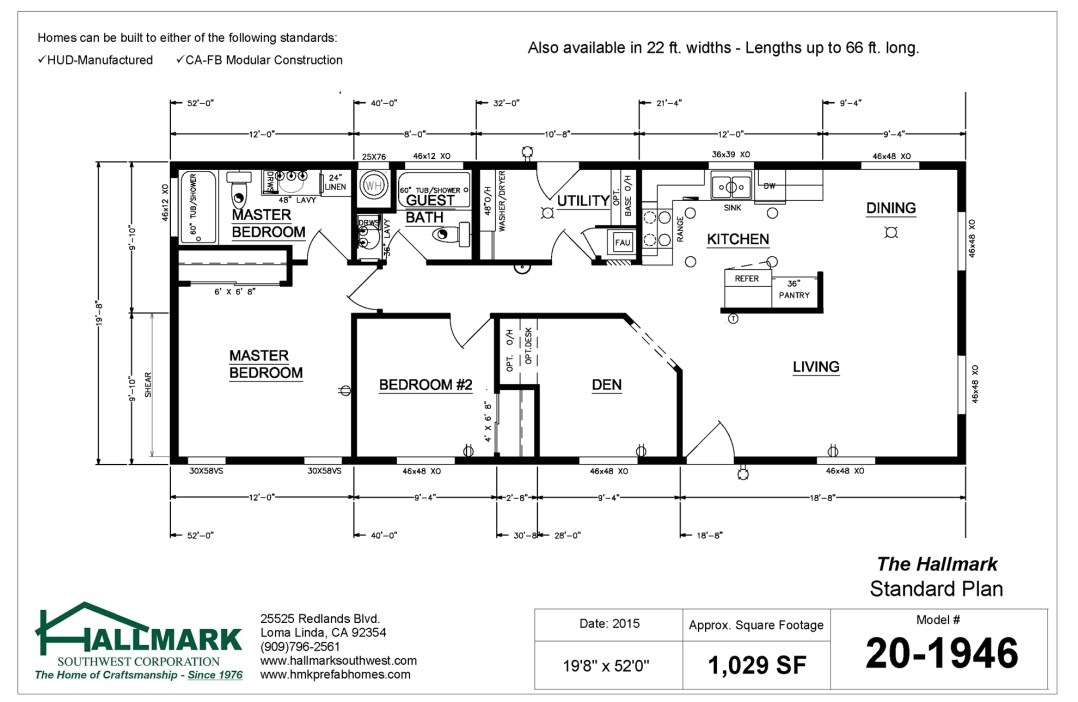 hallmark design homes floor plans