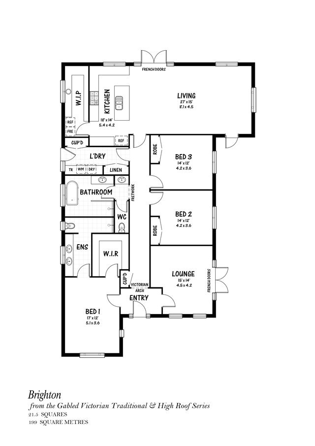 gabled victorian traditional floor plans