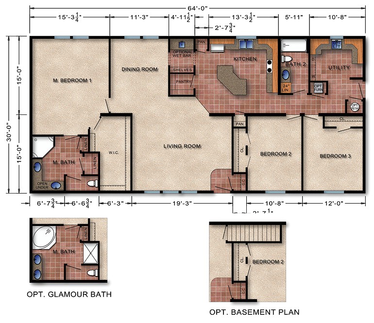 Hart Manufactured Homes Floor Plans Plougonver