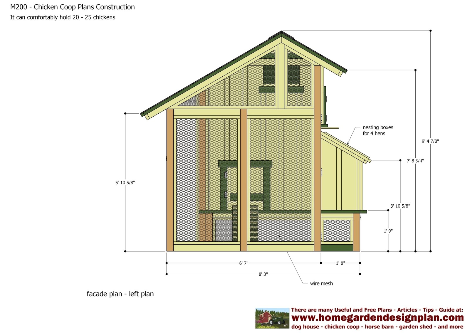 chicken hen house plans