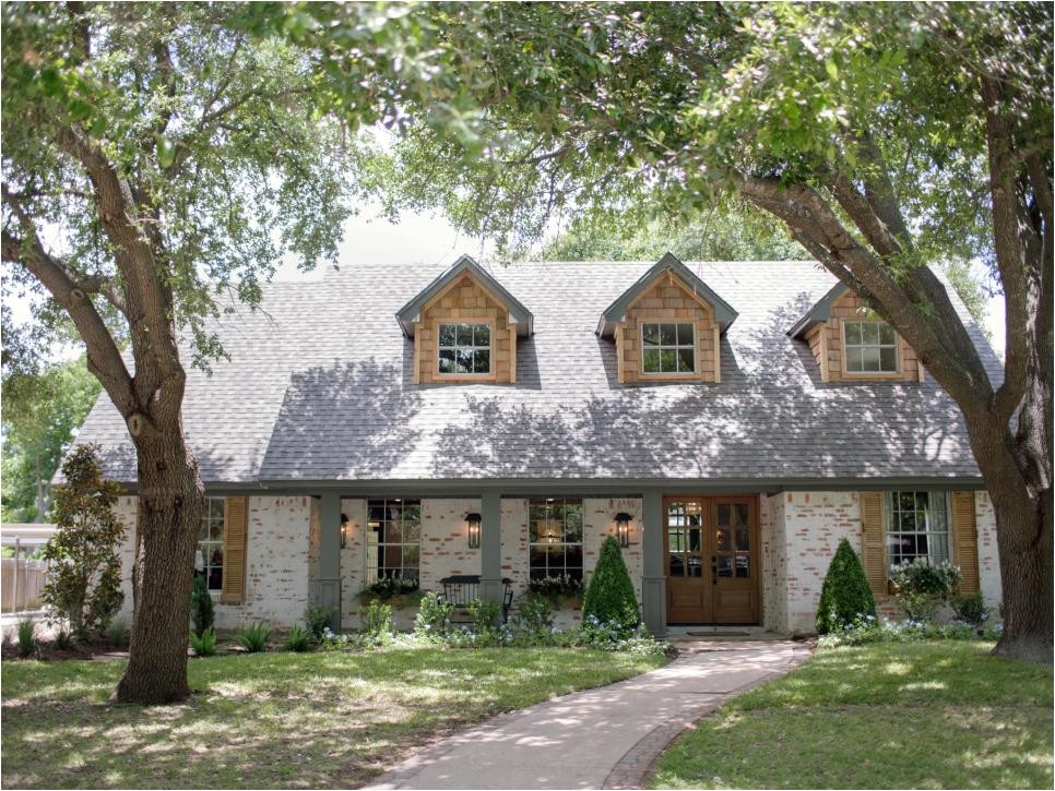 hgtv fixer upper brick house is old world charm for newlyweds