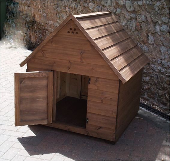 dog house plans with hinged roof