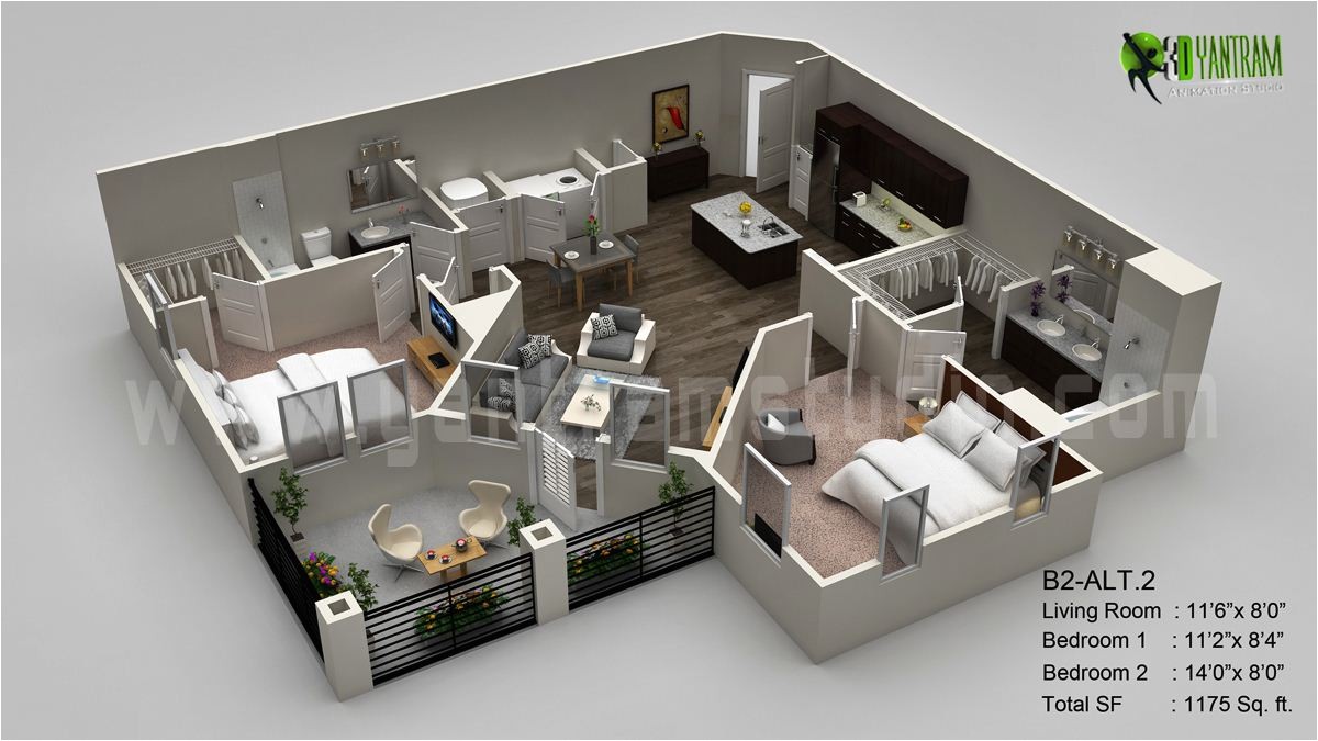 3d floor plan