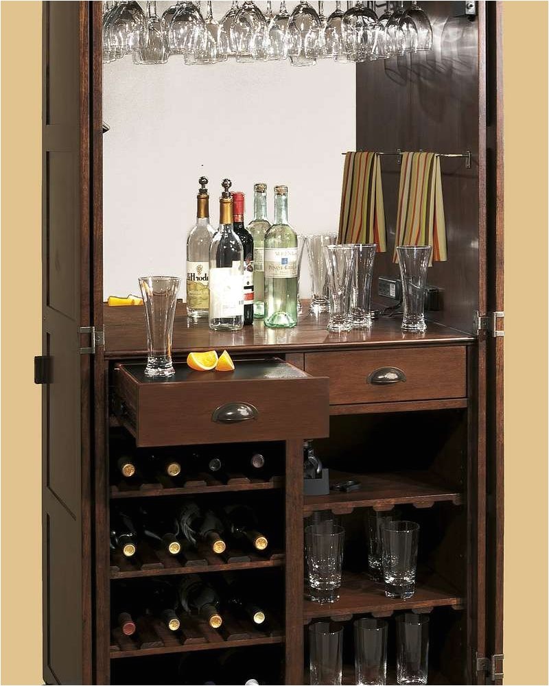 small home bar cabinet design
