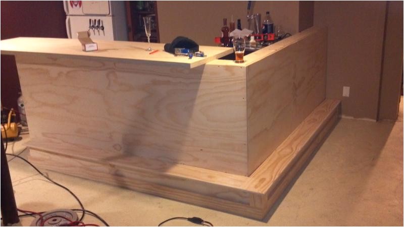 how to make a bar in basement