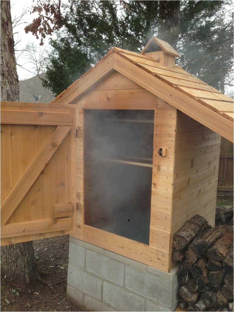 building a smoke house