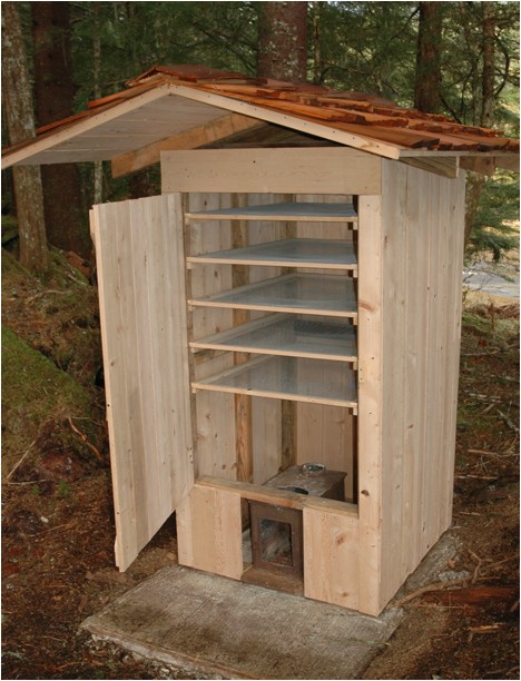 wood smokehouse plans