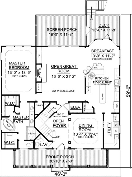 house plans with elevators