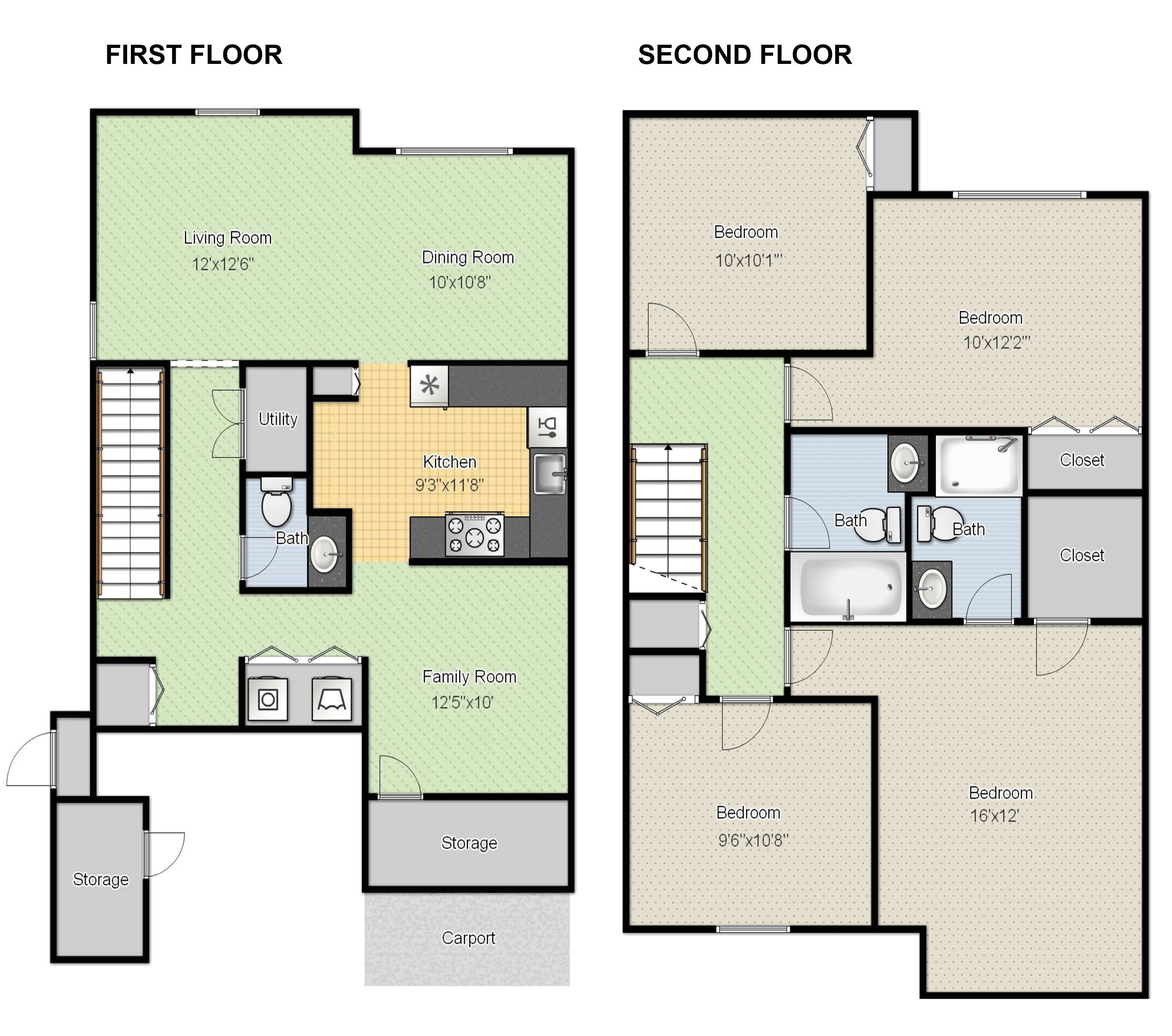 free floor plan drawing tool online inches