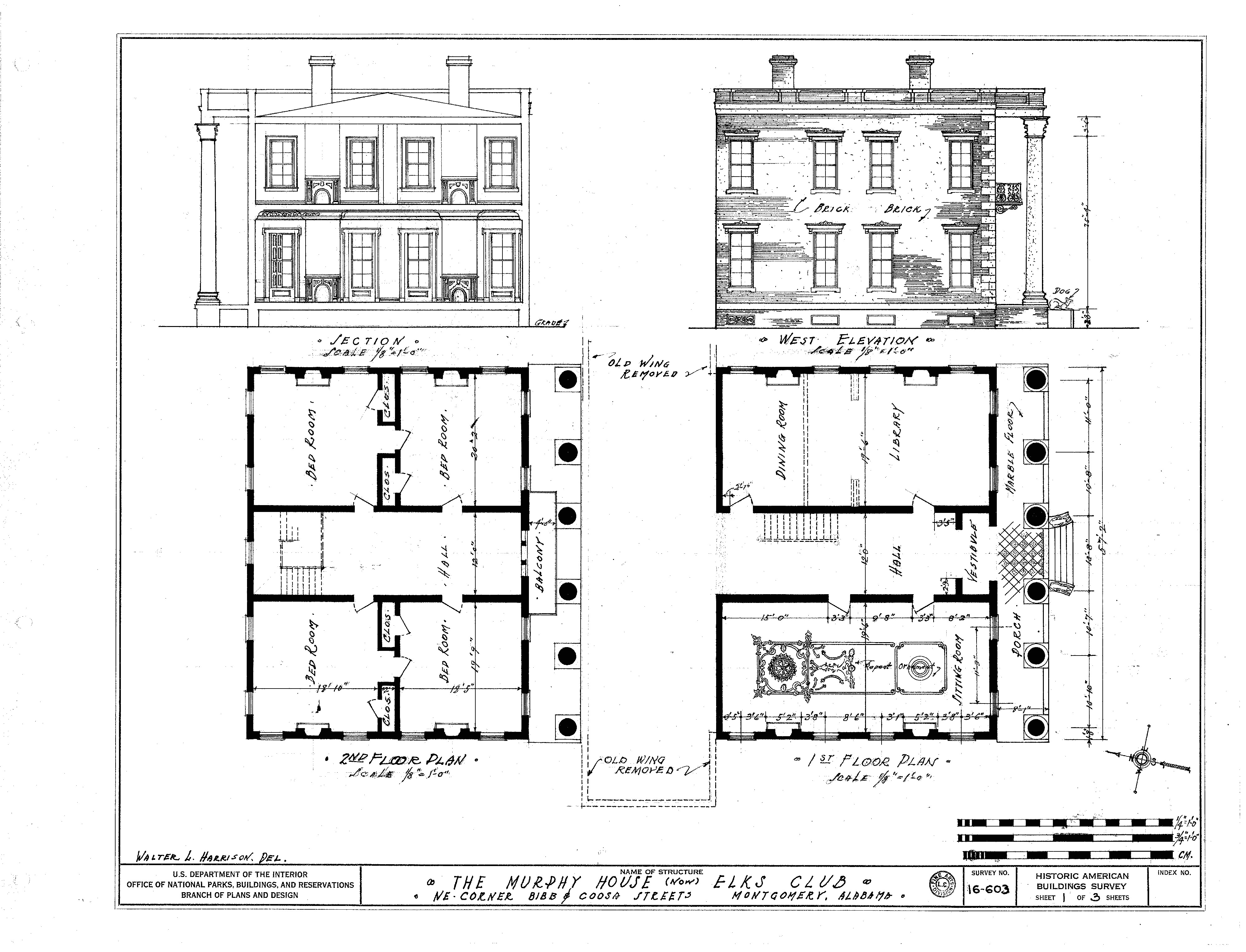 file murphy house interior plan png