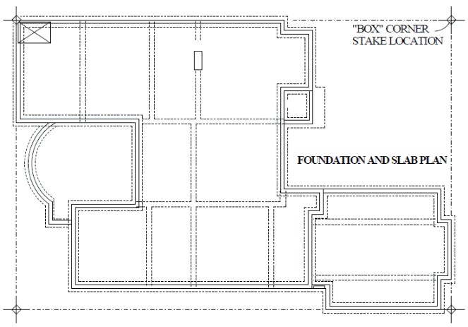 foundation layout