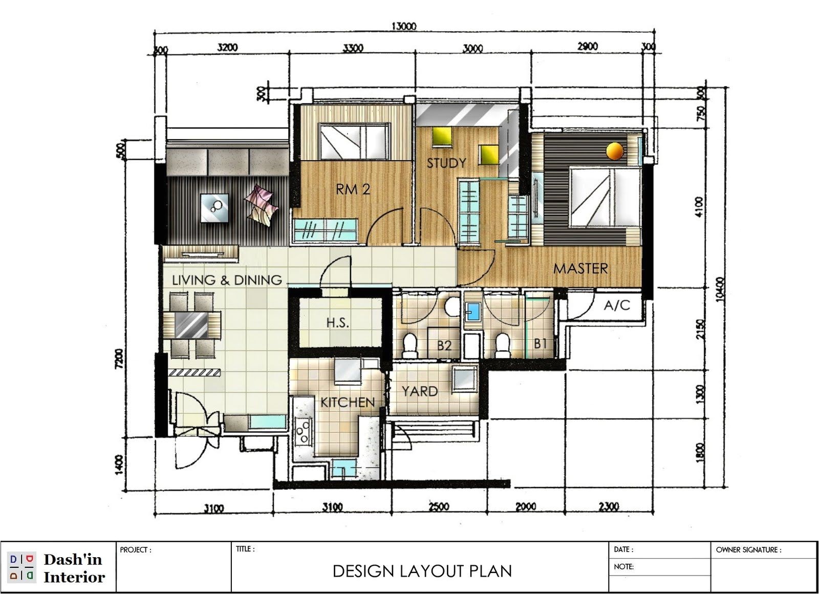 Home Interior Plan Dash Interior Hand Drawn Designs Floor Plan Layout that