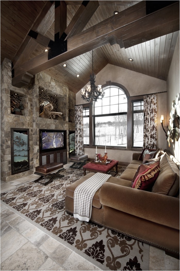 rustic living room design ideas