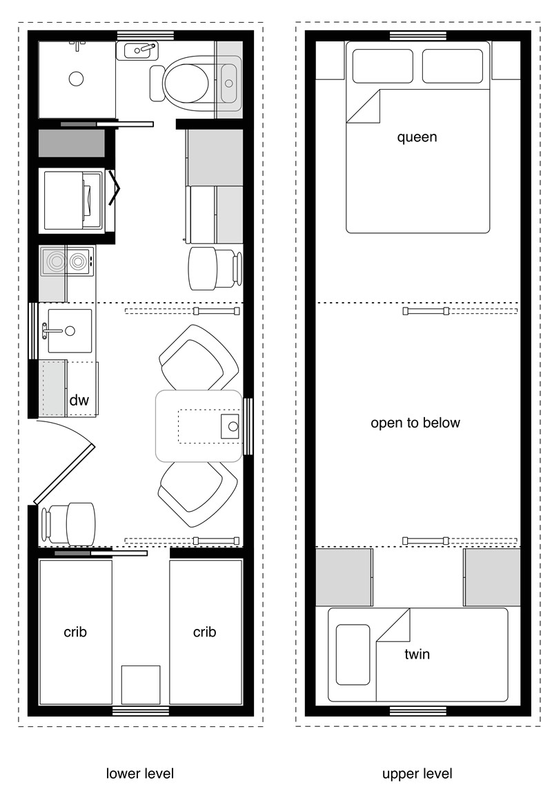 tiny house floor plan