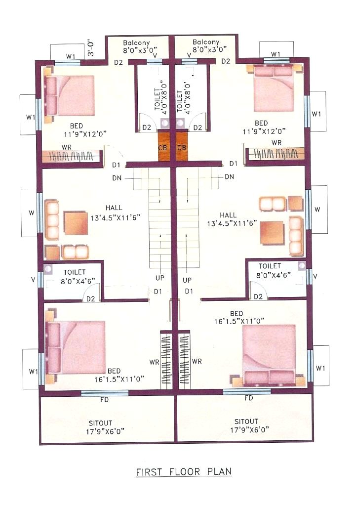 home map design free layout plan in india