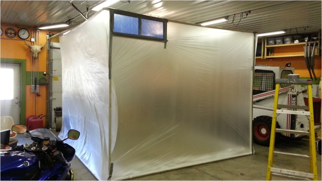 Home Paint Booth Plan Diy Paint Booth Time In the Garage