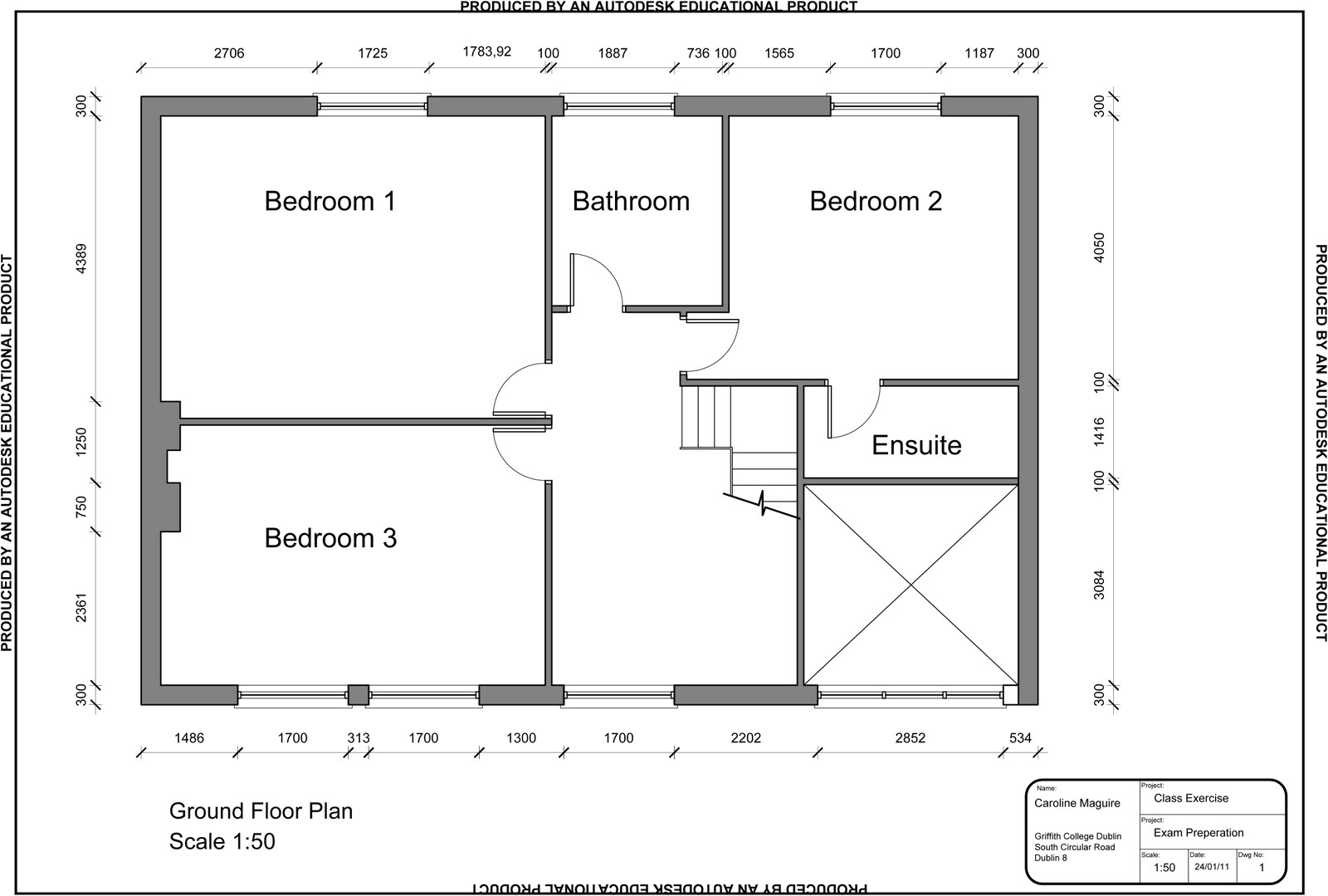 cad drawing house plans
