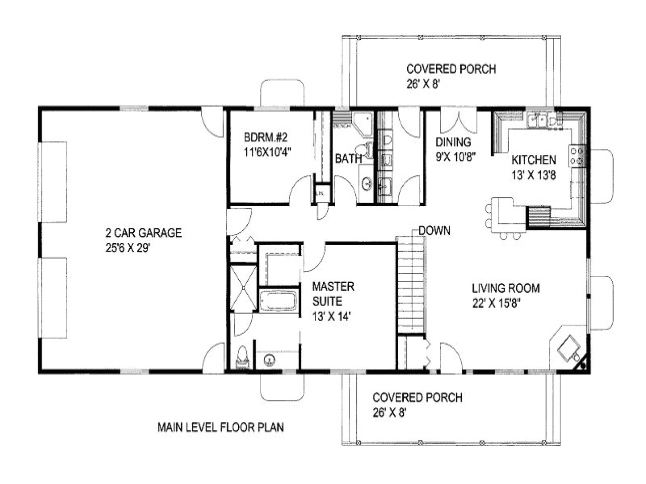 fb0cfe7fd93707c8 1500 square foot house plans 2 bedroom 1300 square foot house