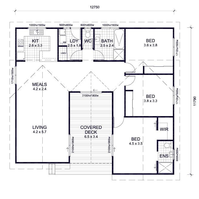 3 bedroom house plans australia