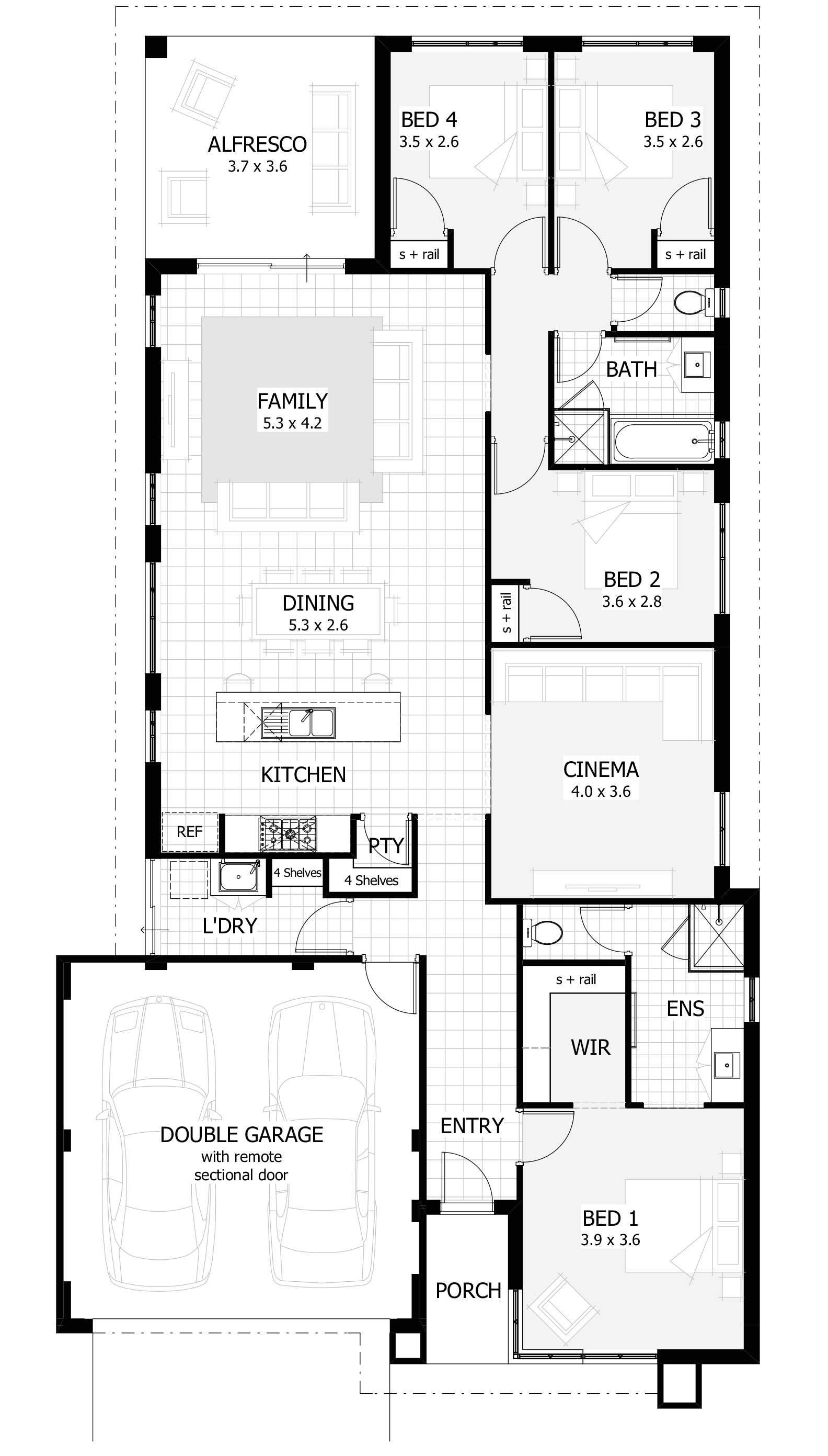 home designs plans under 200000