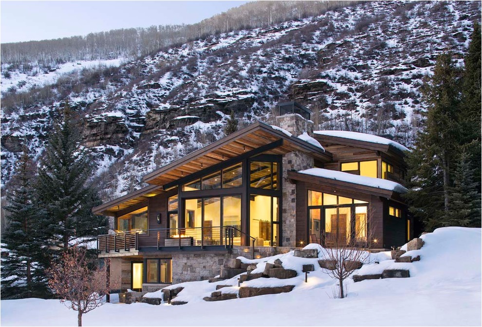 Home Plans Colorado Luxury Mountain Homes Colorado Exterior Rustic with