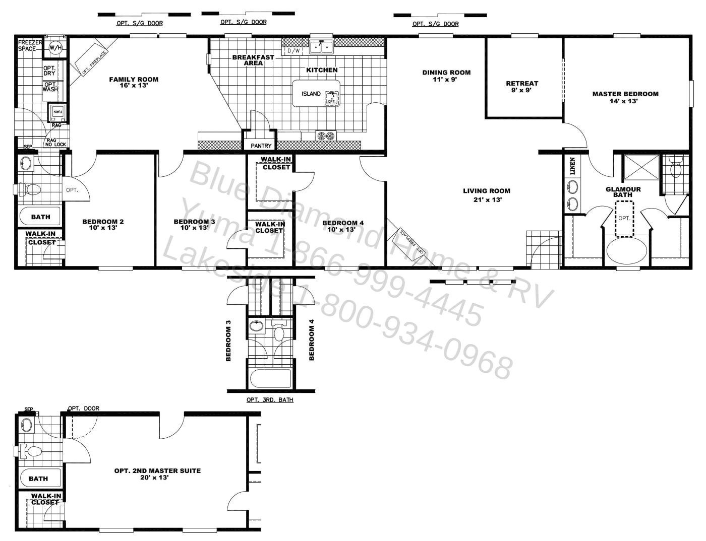 2 story house plans with two master suites