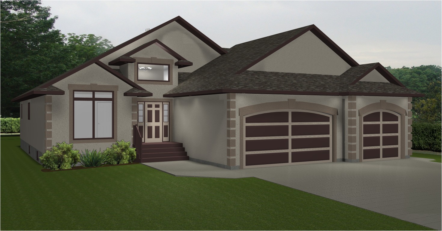 house plans with 3 car garage