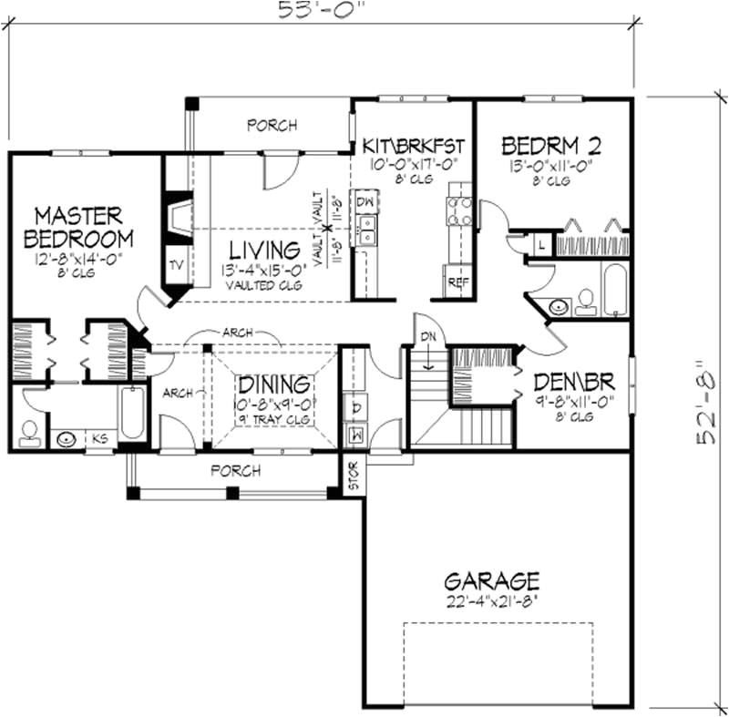 house plans with attached guest house