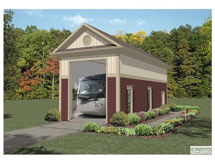 house plans with rv garage attached