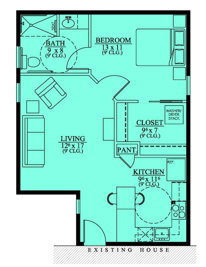 Home Plans with Inlaw Apartment