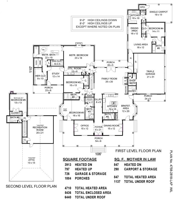 house designs with inlaw quarters