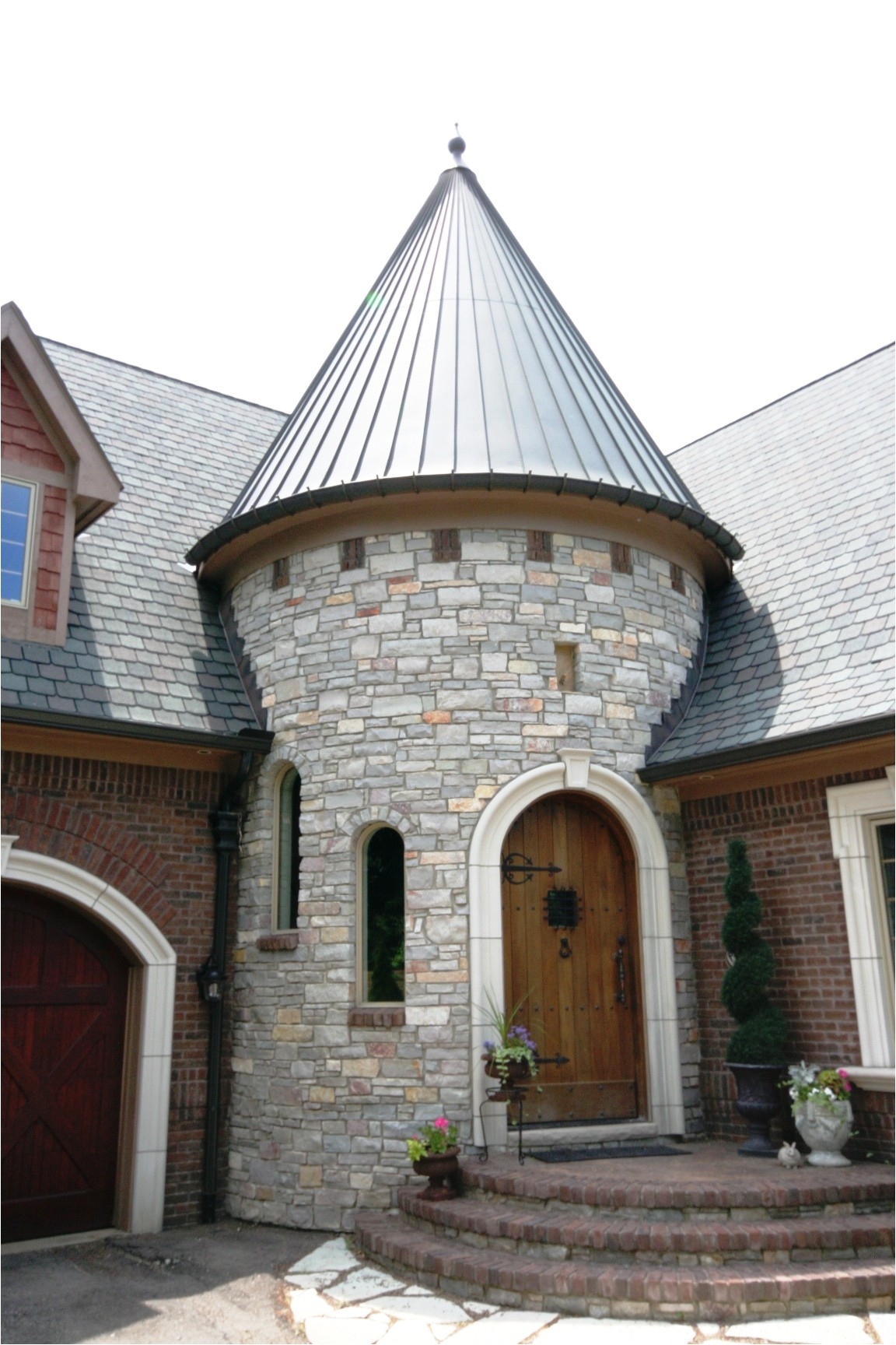 luxury house plans with turrets