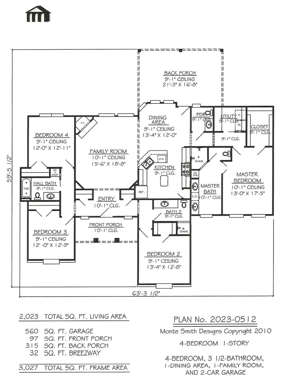 small house plans without garage