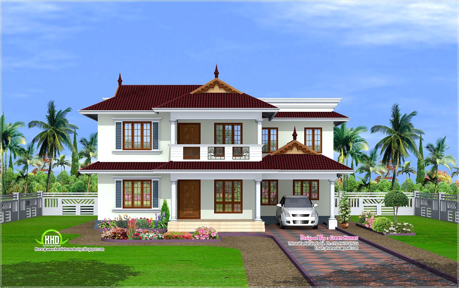 kerala model house design