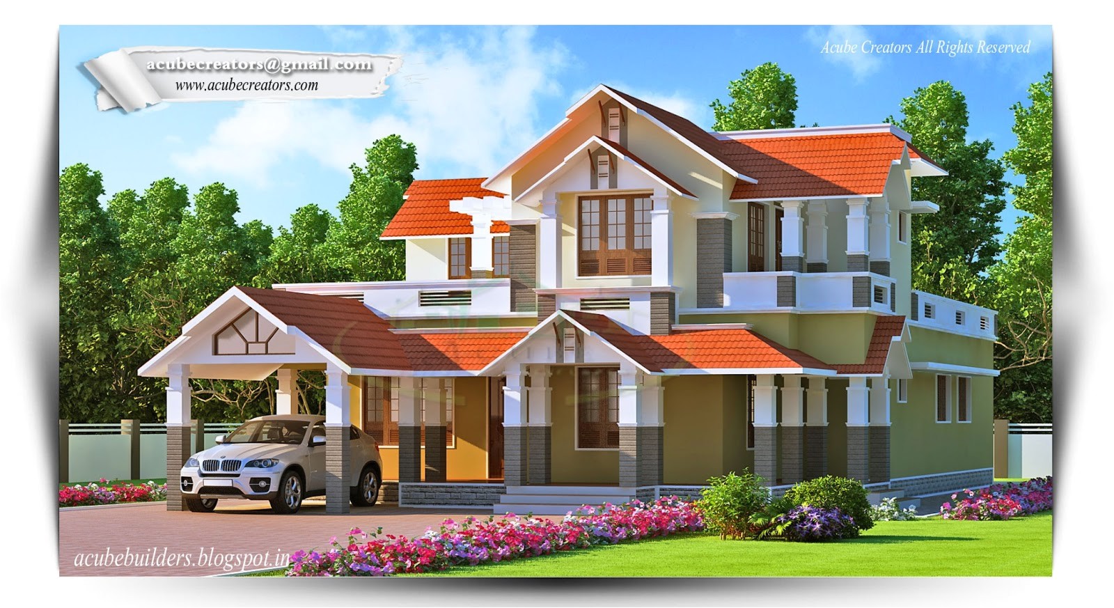 alluring beautiful house designs in kerala