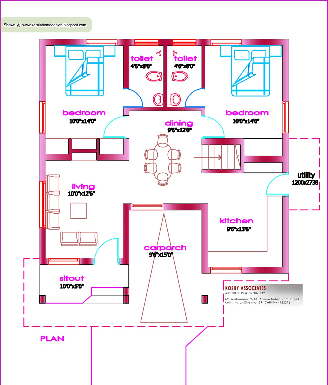 single floor house plan 1000 sq ft