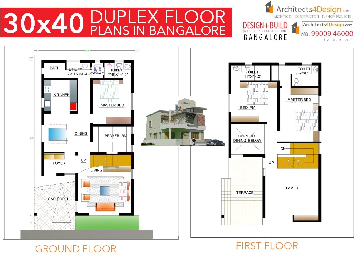 floor plan for 30x40 site e5ba9