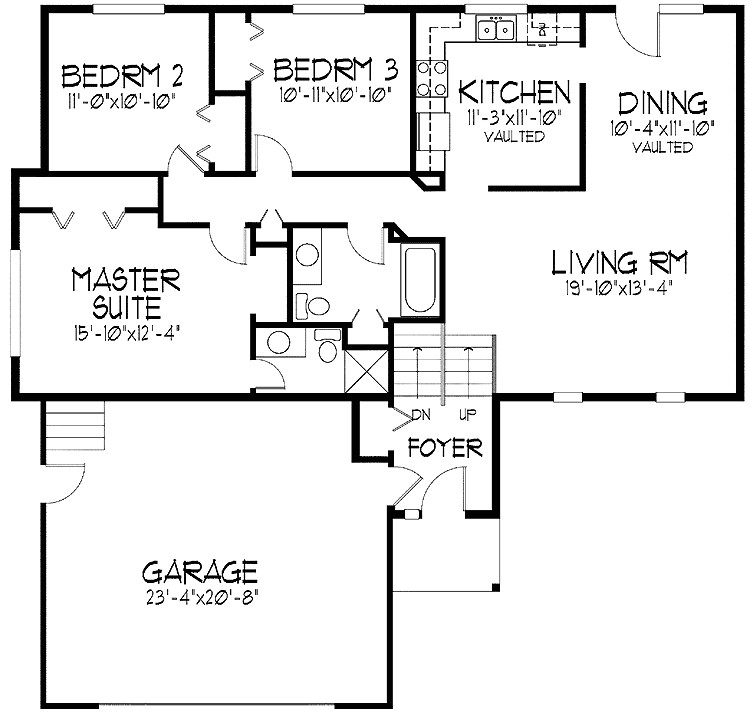 ranch house plans 1400 sq ft