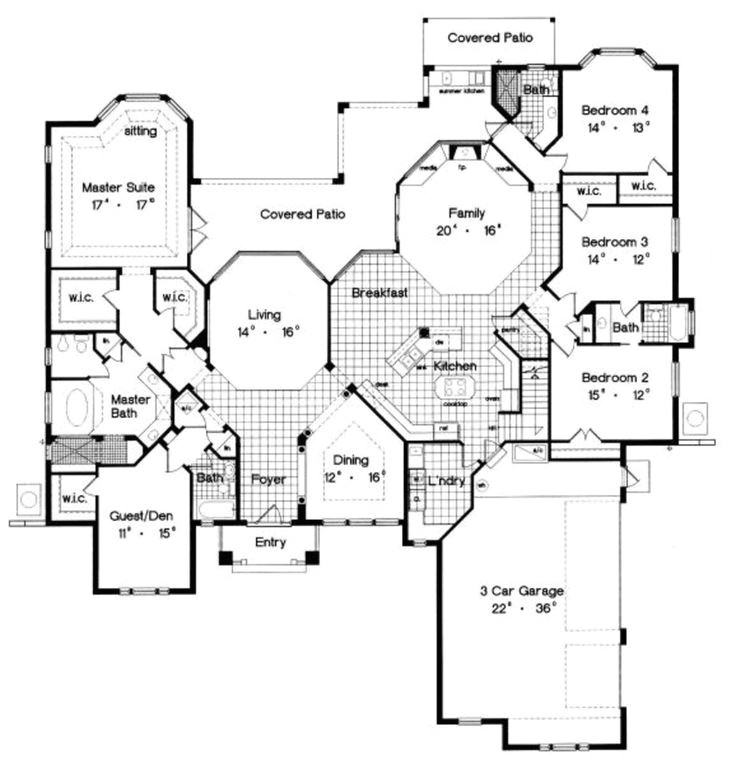 15000 square foot house plans