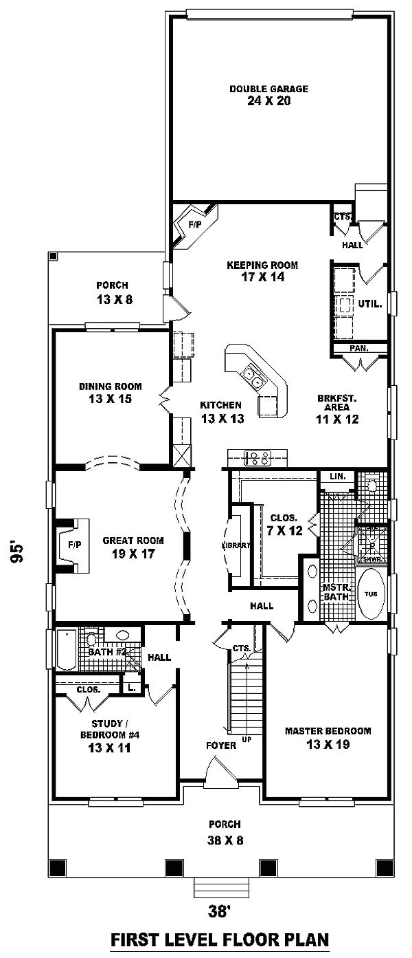 narrow lot house plans