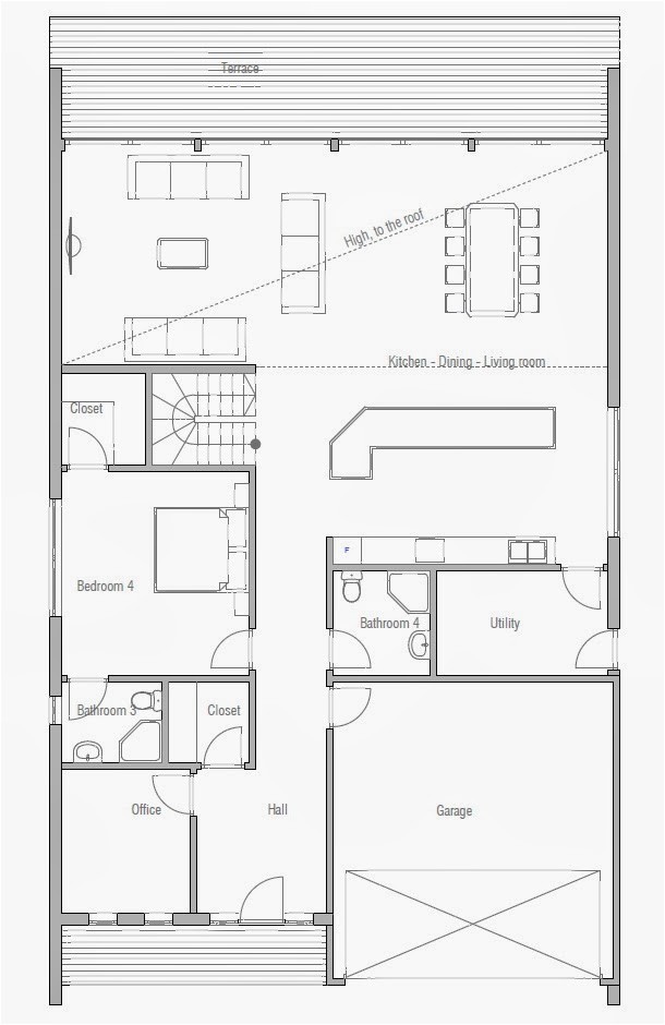 affordable home plan ch190