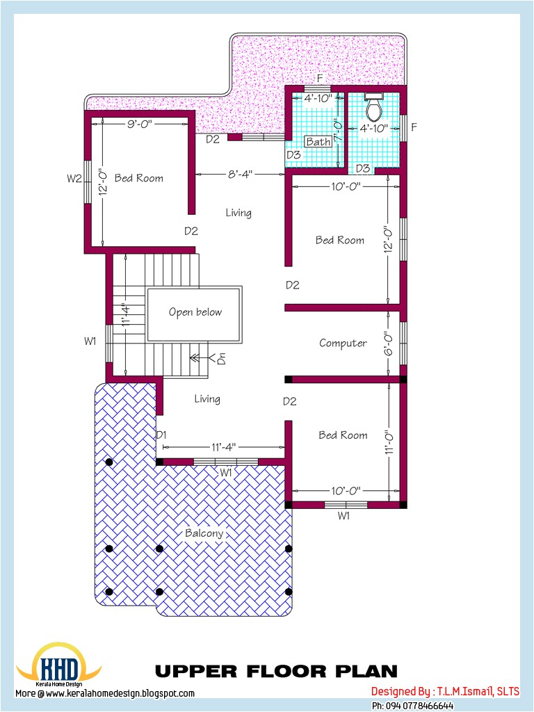 home plan and elevation 2318 sq ft