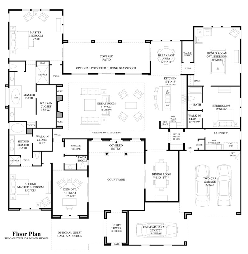 house plans 20000 square feet