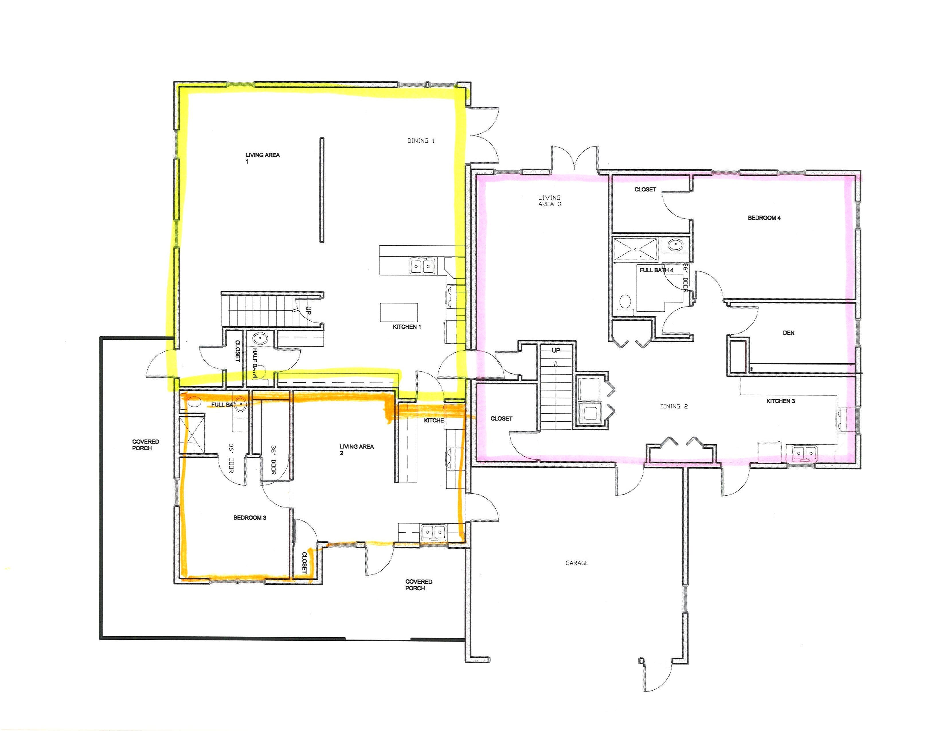 house plans with inlaw suites attached