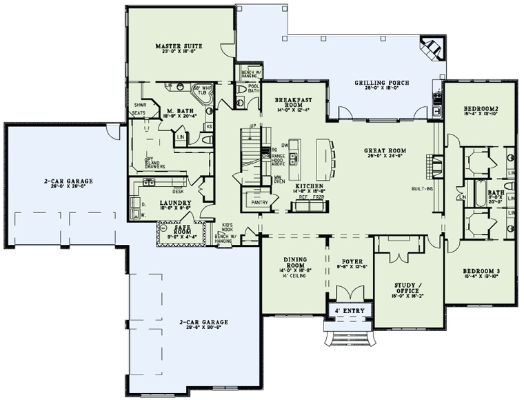 Top House Plans With Laundry Room Attached To Master Bedroom Popular Ideas 