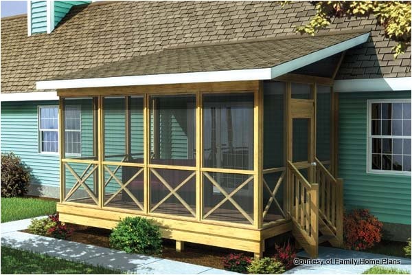 screened in porch plans