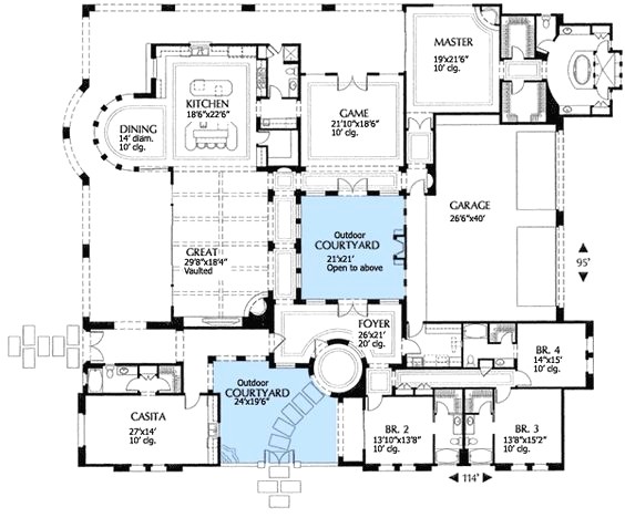 in law suite house plans