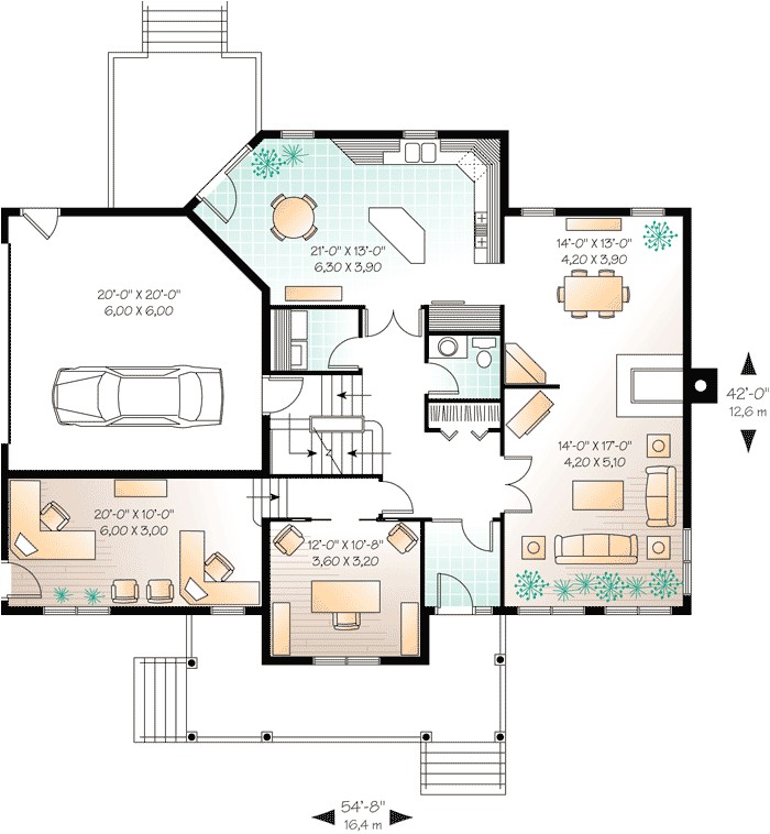 house plan 21634dr