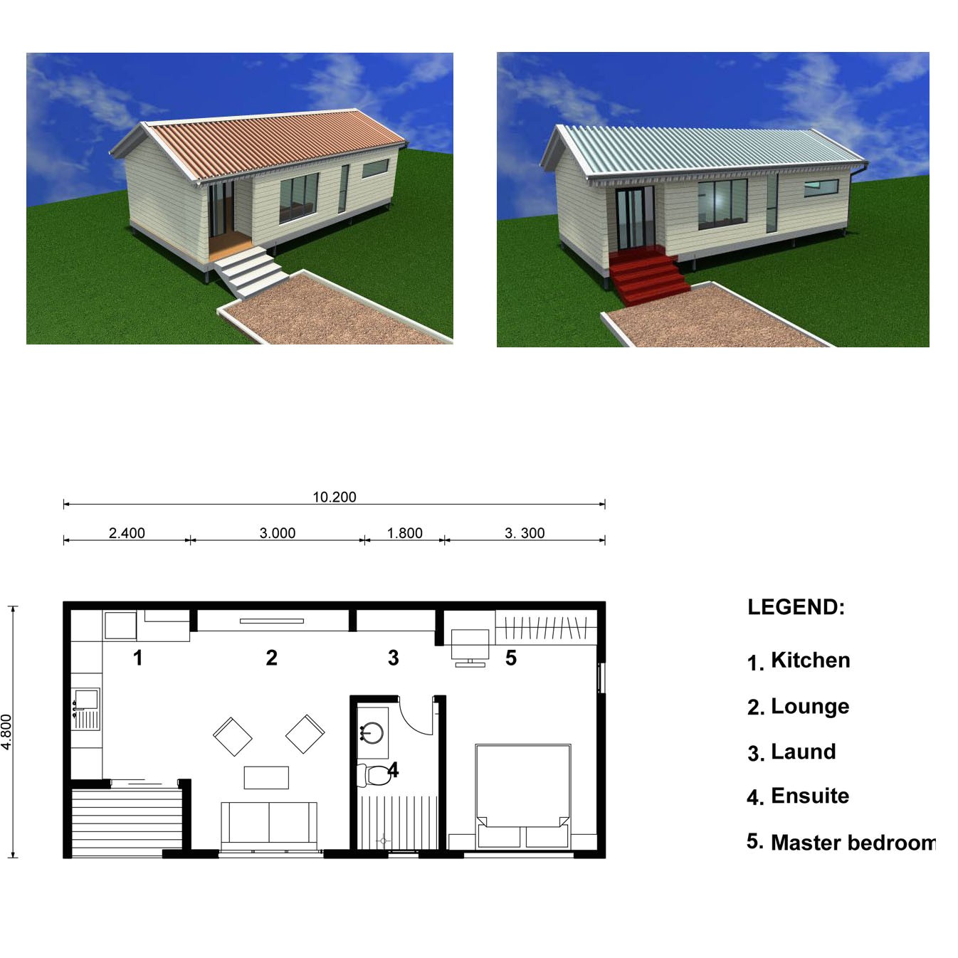 small eco house plans