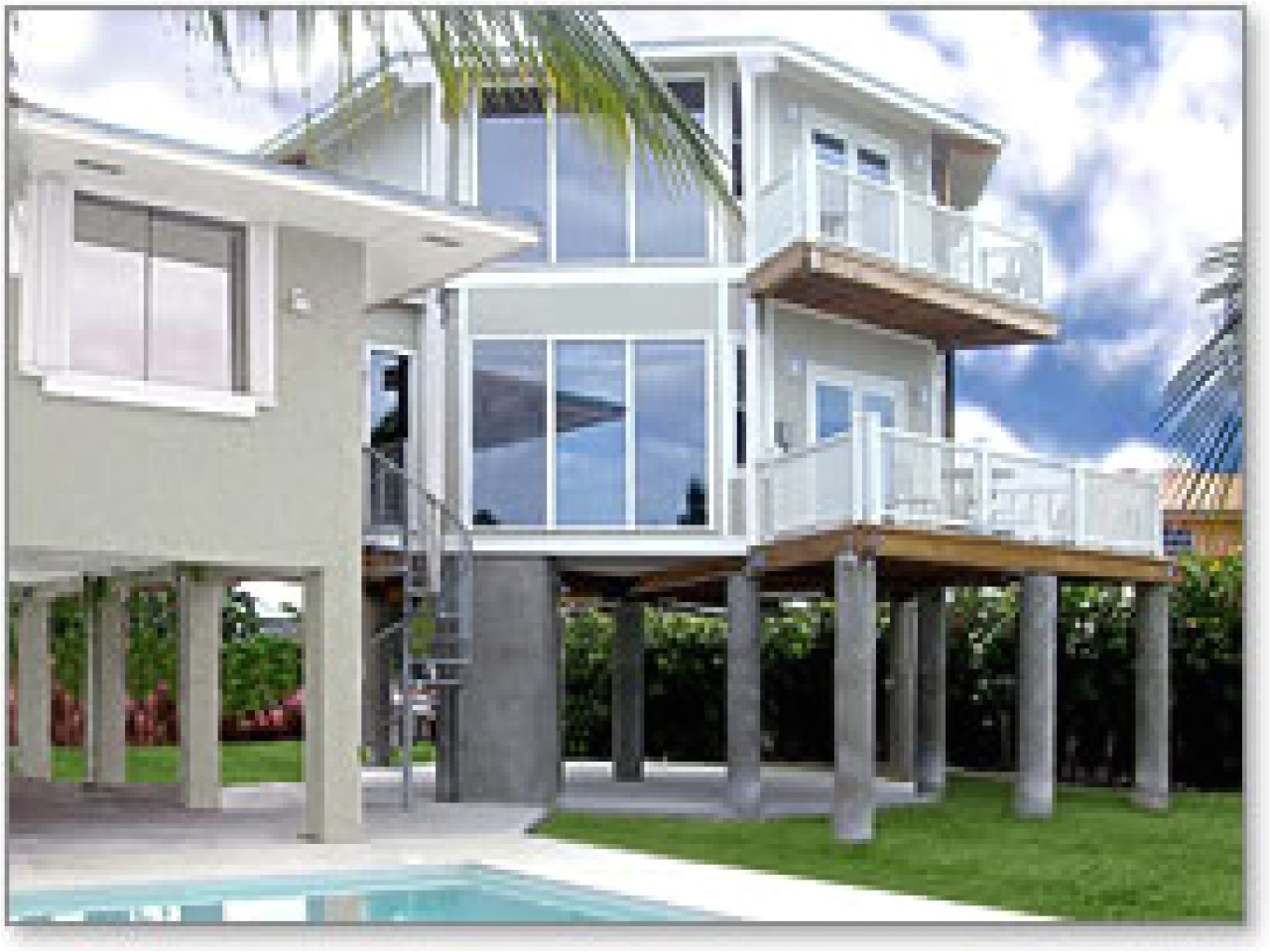 hurricane resistant beach house plans